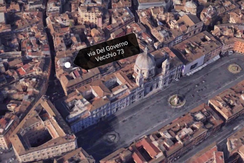 Piazza Navona Historical Palace Rome Exterior photo